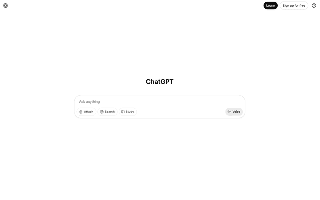 ChatGPT Screenshot