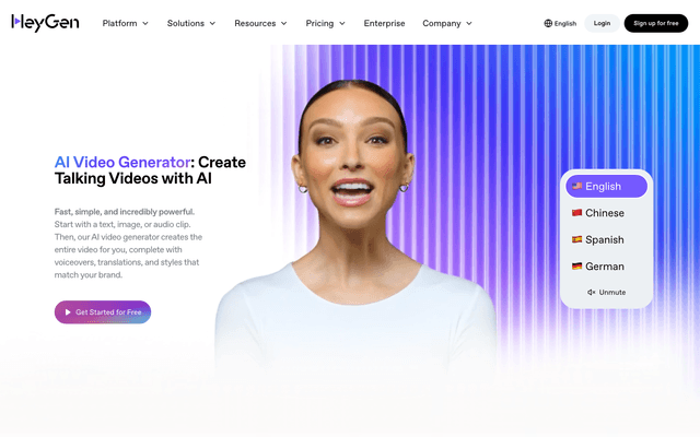 HeyGen Screenshot
